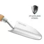 Stainless Steel Trowel: Premium Wood Handle - Image 7